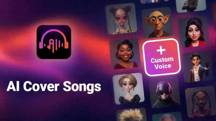 AI Song Generator, Cover Music feature graphic