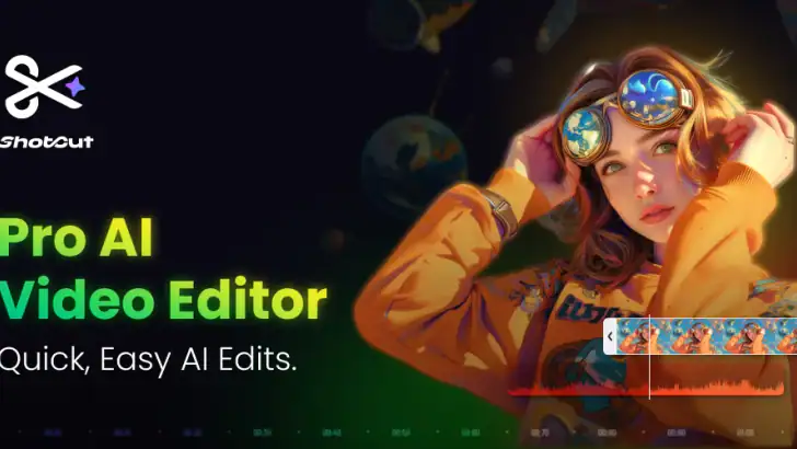 AI Video Editor: ShotCut AI feature graphic