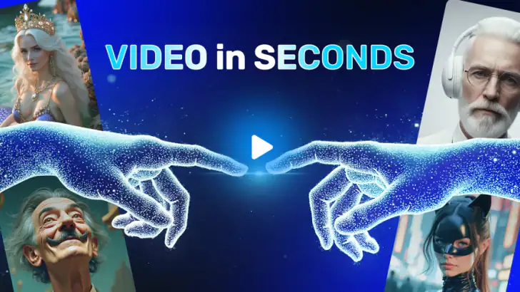 AI Video Generator - Clips AI feature graphic
