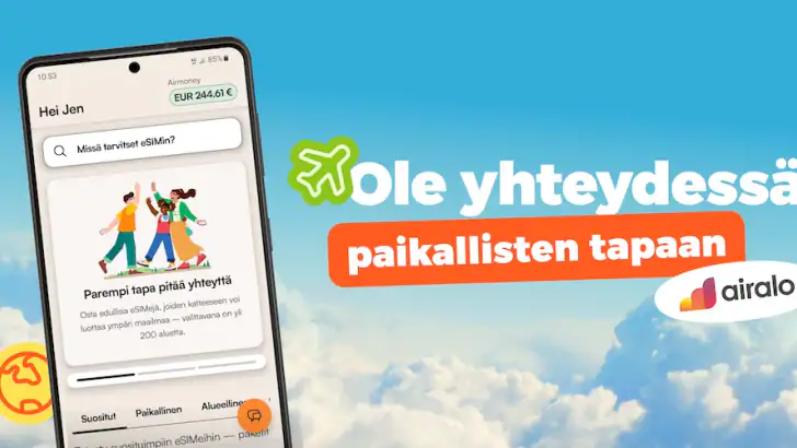 Airalo: eSIM Matkat & Internet feature graphic