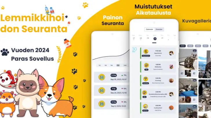 Animal Health Seuranta Dog Cat feature graphic