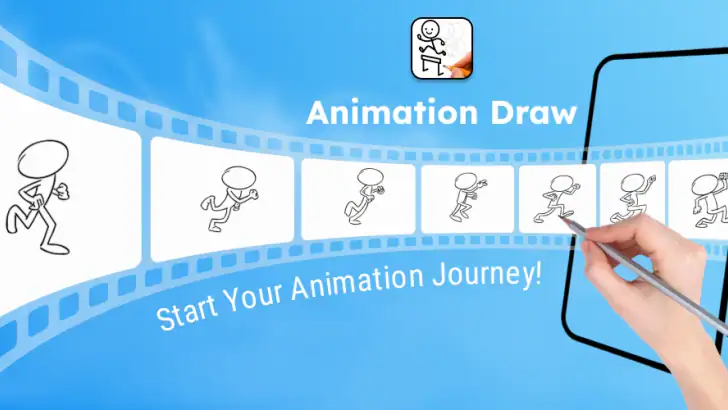 Animation Draw: Flip Maker feature graphic