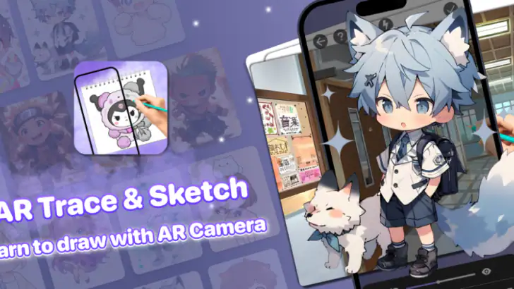 AR Trace - Sketch Drawing feature graphic