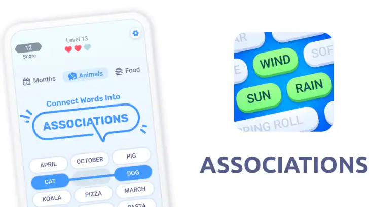 Associations Word Connections feature graphic