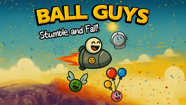 Ball Guys : Stumble & Fall feature graphic