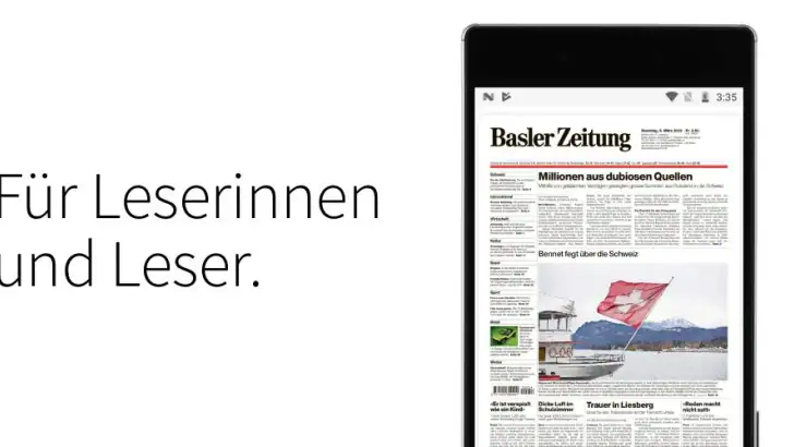 Basler Zeitung E-Paper feature graphic