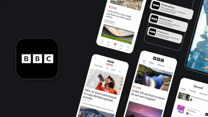 BBC: World News & Stories feature graphic
