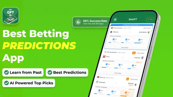 BetGPT - Betting Tips feature graphic