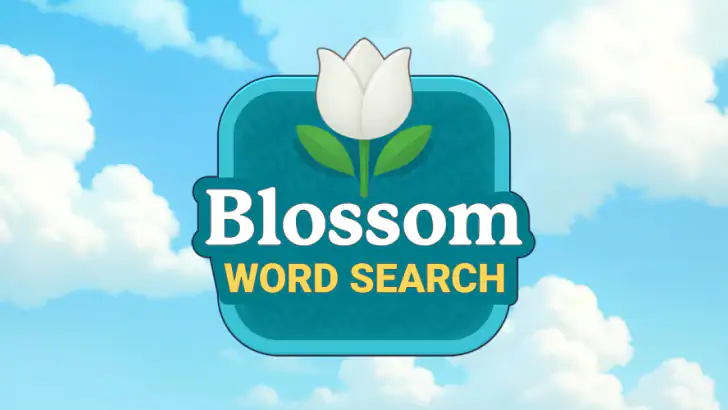 Blossom Word Search feature graphic