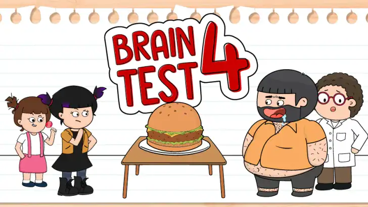 Brain Test 4: Tricky Friends feature graphic