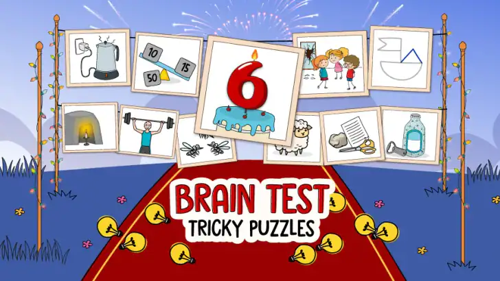 Brain Test: Tricky Puzzles feature graphic