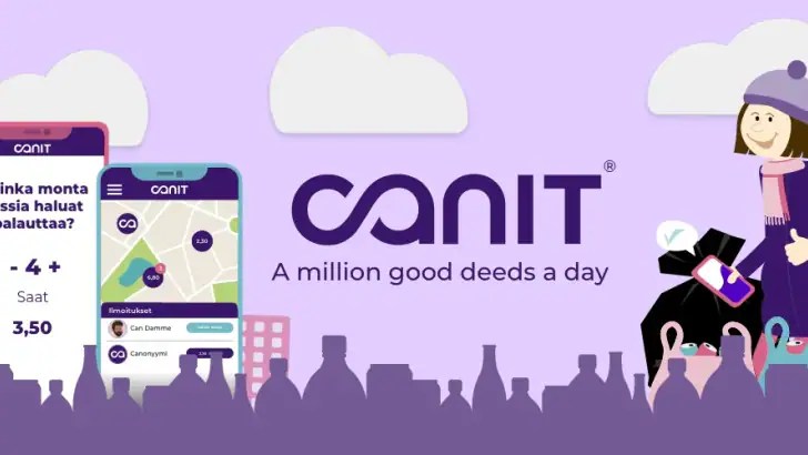 Canit - Pullonpalautus feature graphic