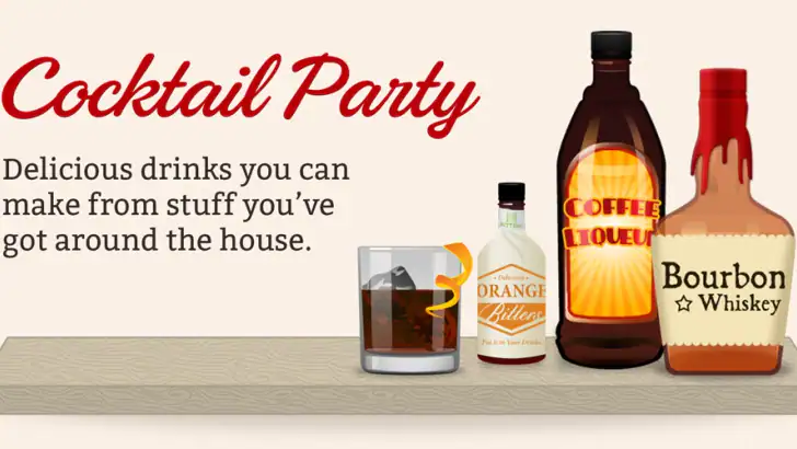Cocktail Party: Drink Recipes feature graphic