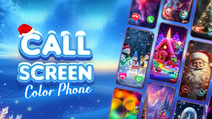 Color Phone, Call Screen Theme feature graphic