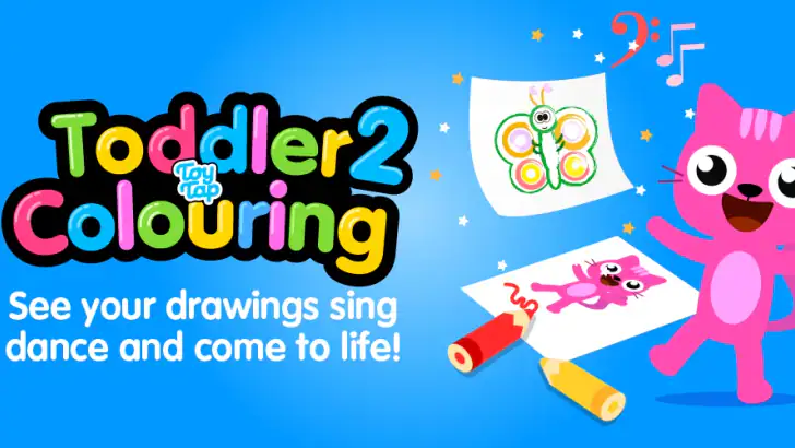Coloring and Drawing For Kids feature graphic