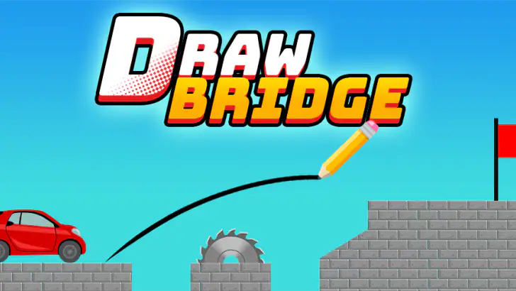Draw Bridge Puzzle: Brain Game feature graphic