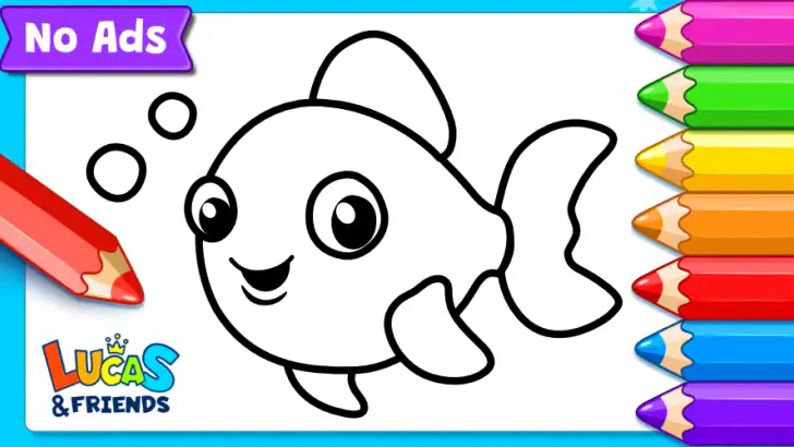 Drawing Games: Draw & Color feature graphic