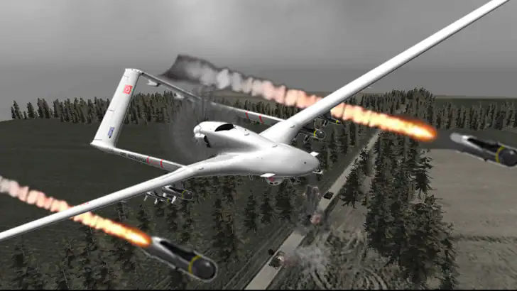 Drone Strike Military War 3D feature graphic