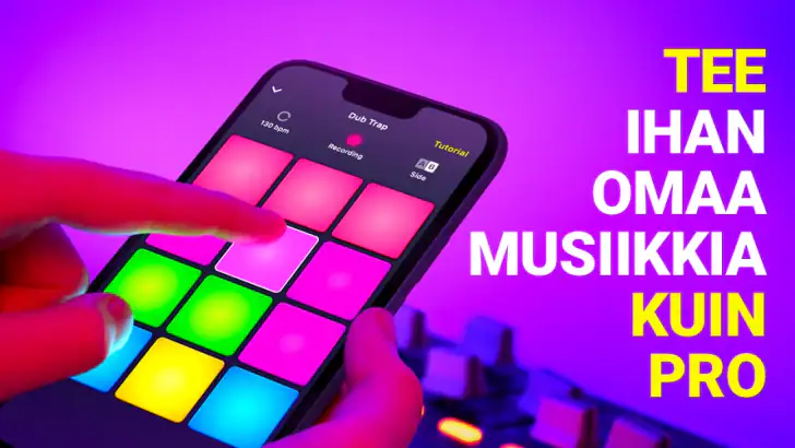Drum Pad Machine - biittikone feature graphic
