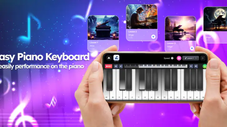 Easy Piano Keyboard - Piano88 feature graphic