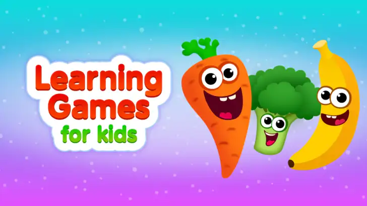 Educational games for kids 2 4 feature graphic