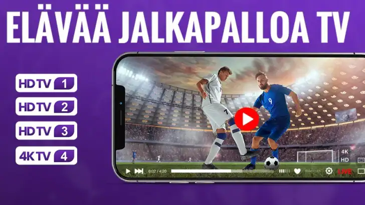 Elävää jalkapalloa Televisio feature graphic