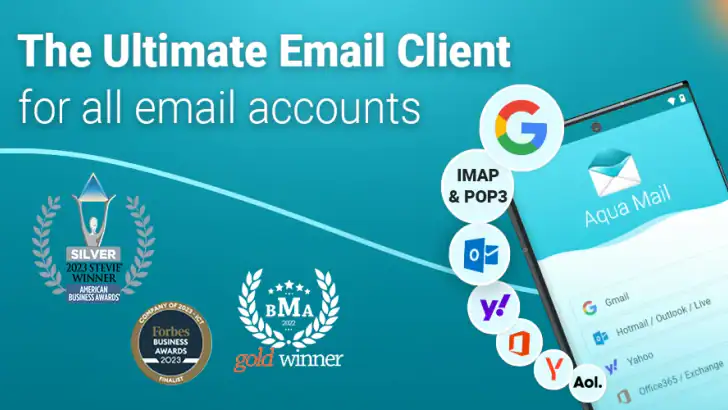 Email Aqua Mail - Fast, Secure feature graphic