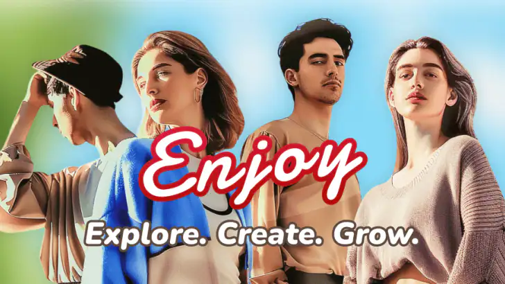Enjoy - AI Town feature graphic