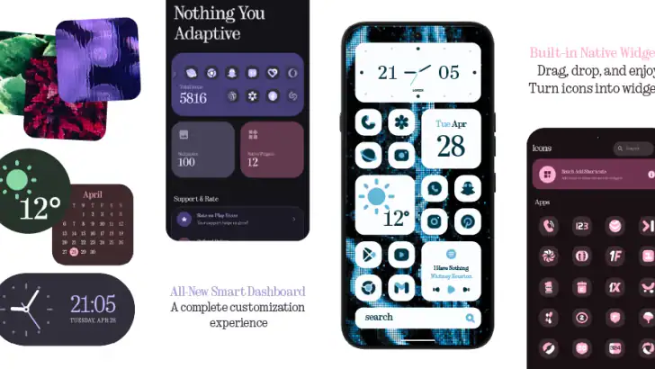 Everything You: Adaptive Icons feature graphic