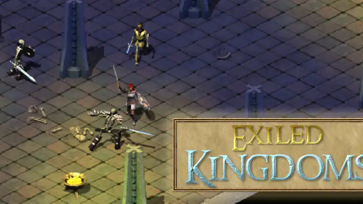 Exiled Kingdoms - Full feature graphic
