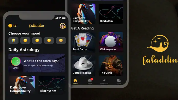 Faladdin: Tarot & Horoscopes feature graphic