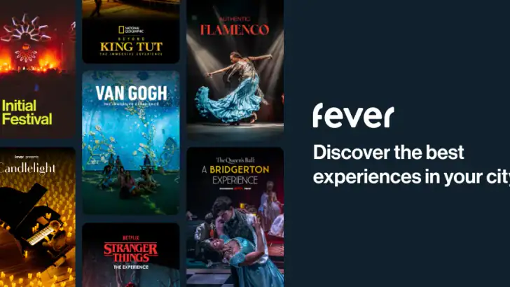 Fever: Events & Tickets feature graphic