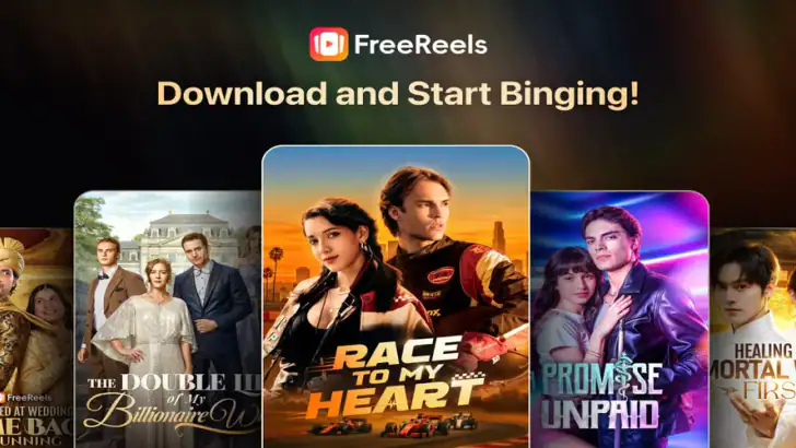FreeReels - Dramas & Reels feature graphic