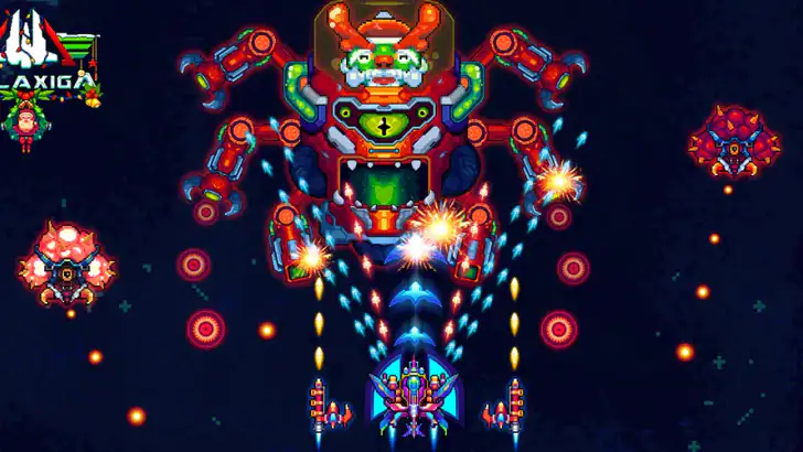 Galaxiga: Galaxy Arcade Game feature graphic