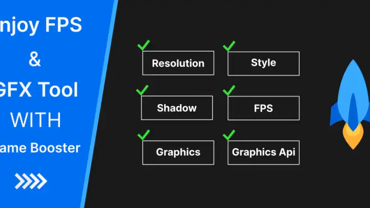 Game Booster GFX 4x feature graphic