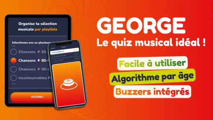 GEORGE Quiz feature graphic
