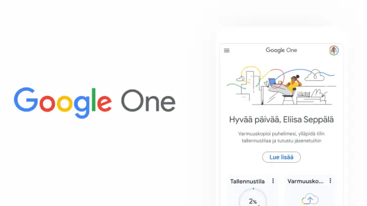 Google One feature graphic