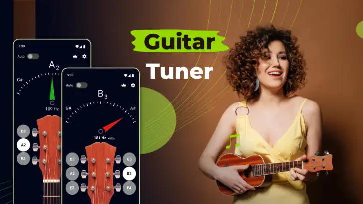 Guitar Tuner - Simple Tuners feature graphic