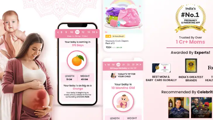 Healofy Pregnancy & Parenting feature graphic