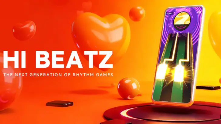 Hi Beatz: Music & Rhythm Game feature graphic
