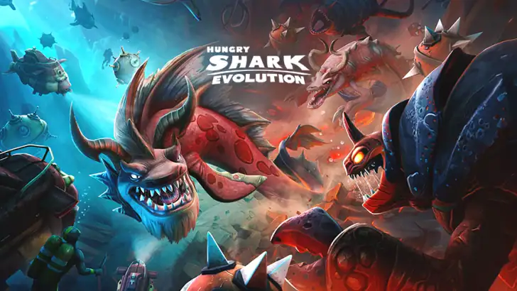 Hungry Shark Evolution feature graphic
