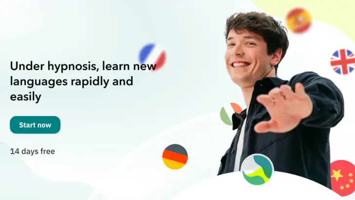 Hypnoledge: languages/hypnosis feature graphic