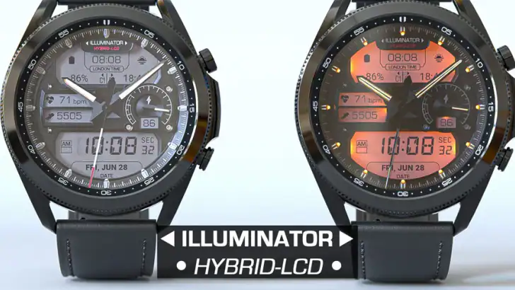 ILLUMINATOR Hybrid-LCD feature graphic