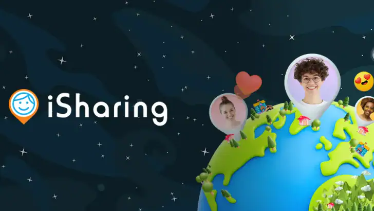 iSharing: GPS Location Tracker feature graphic
