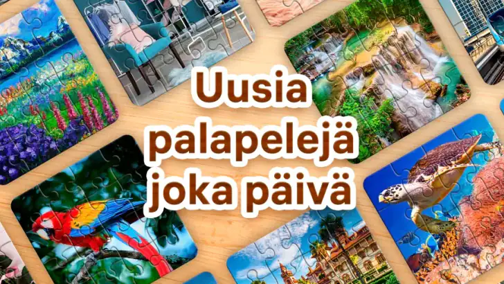 Jigsaw Puzzles - Palapelit feature graphic