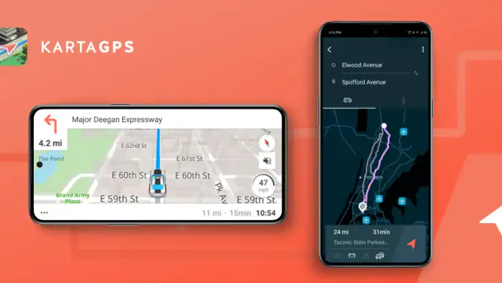 Karta GPS Navigointi & Kartat feature graphic