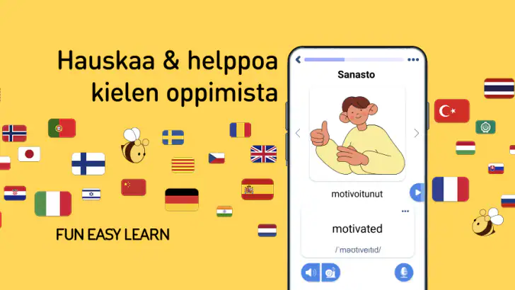 Kielikursseja - FunEasyLearn feature graphic