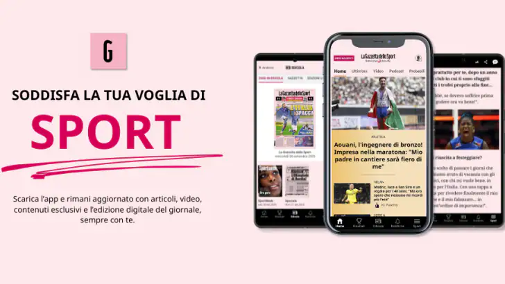 La Gazzetta dello Sport feature graphic