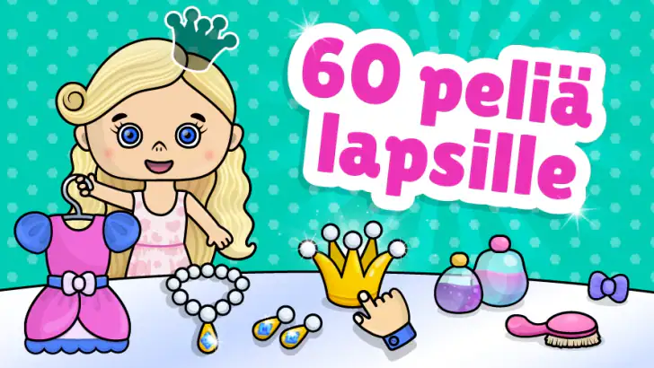 Lastenpelit: palapeli lapsille feature graphic