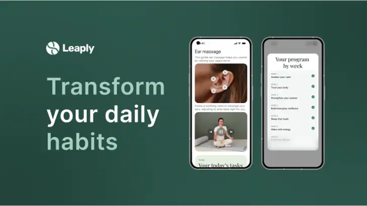 Leaply feature graphic